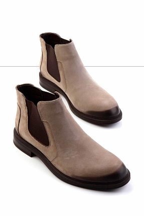 بوت / نیم بوت بژ مردانه نبوک Bambi - کد 861742451