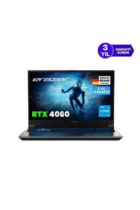 لپ تاپ گیمینگ طوسی Intel Core i5 Erazer - کد 900341256