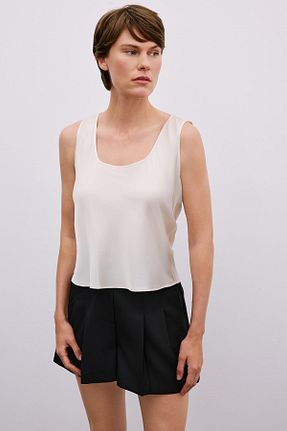 بلوز نباتی زنانه ساده Rue - کد 920559209