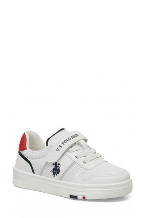 کفش اسنیکر سفید بچه گانه بند دار U.S. Polo Assn. - کد 904859959