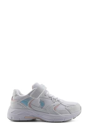 کفش دو و میدانی و تمرینی سفید بچه گانه U.S. Polo Assn. - کد 894018698
