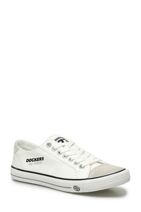 کفش اسنیکر سفید مردانه بند دار Dockers - کد 925079112