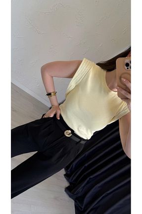 تیشرت رنگی زنانه Relaxed elif teke - کد 941718358