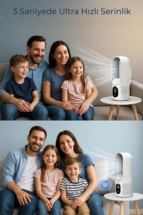 پنکه سفید Mini Fan ROBO - کد 942185597
