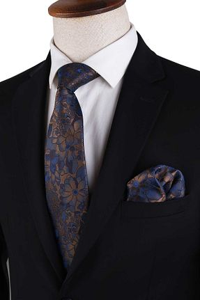 کراوات طلائی مردانه میکروفیبر Kravatkolik - کد 880594762