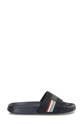 دمپائی سرمه ای بچه گانه پاشنه تخت U.S. Polo Assn. - کد 942485057