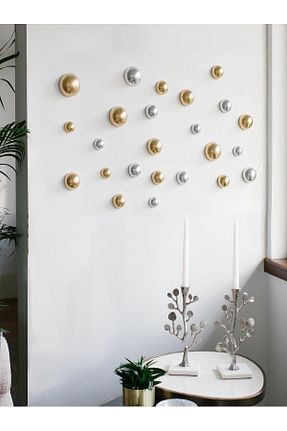 محصول دکوراسیون دیوار طلائی رزین Wallibex - کد 942494833