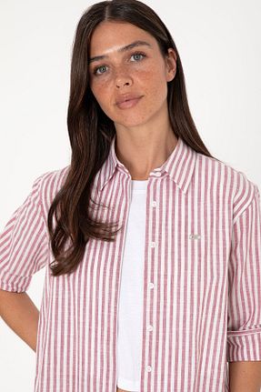تونیک قرمز زنانه بافتنی U.S. Polo Assn. - کد 942518968
