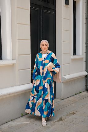 لباس آبی زنانه بافتنی LOCCO - کد 942523857
