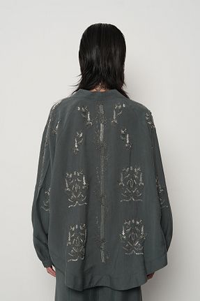 کیمونو و کافتان خاکی زنانه بافتنی Orfeo Negro - کد 942555918