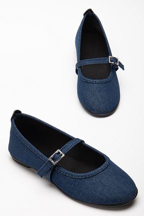 بابت سرمه ای زنانه پارچه ای Odal Shoes - کد 942556415