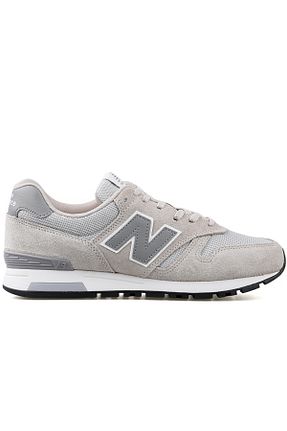 کفش پیاده روی طوسی زنانه چرم اصل New Balance - کد 942562768