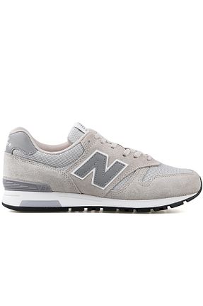 کفش پیاده روی طوسی زنانه چرم اصل New Balance - کد 942562768