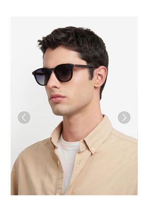 عینک آفتابی مشکی مردانه 52 Hugo Boss - کد 942557916