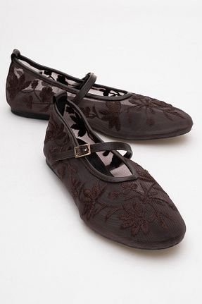 بابت قهوه ای زنانه چرم مصنوعی luvishoes - کد 942576090