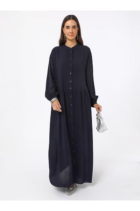 لباس حجاب سرمه ای زنانه رگولار Benin - کد 942587047