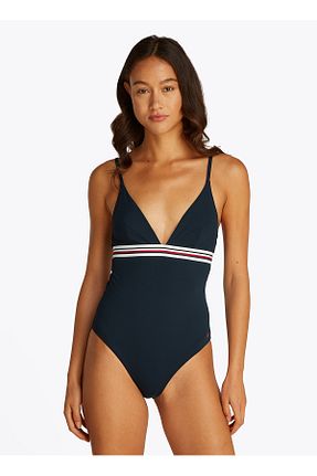 مایو آبی زنانه Tommy Hilfiger - کد 942615413