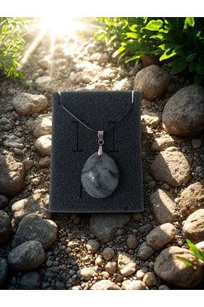 گردنبند جواهر رنگی زنانه سنگ طبیعی crafts tasarım atölyesi - کد 942702052