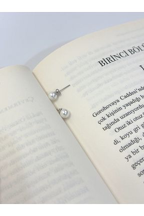 گوشواره مروارید سفید مروارید آب شیرین Zey Jewellery - کد 942812133