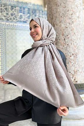 شال بژ زنانه پلی استر Pierre Cardin - کد 942846393
