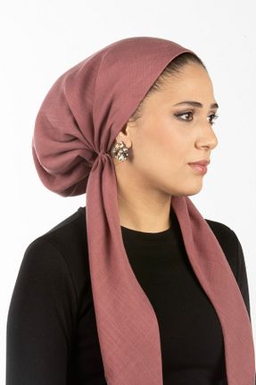 شال صورتی زنانه پلی استر safura - کد 943614148
