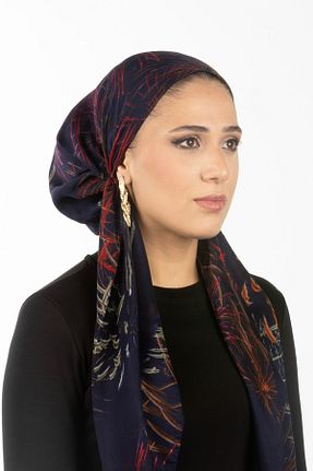 شال رنگی زنانه پلی استر safura - کد 943614144