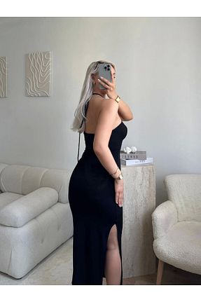 لباس مشکی زنانه بافتنی Zora Butik - کد 942943443