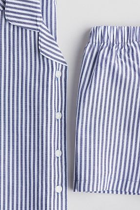 ست لباس راحتی سفید بچه گانه پنبه ای H&M - کد 942949326