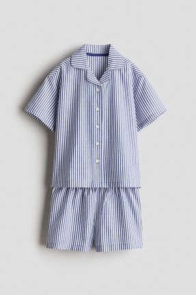 ست لباس راحتی سفید بچه گانه پنبه ای H&M - کد 942949326