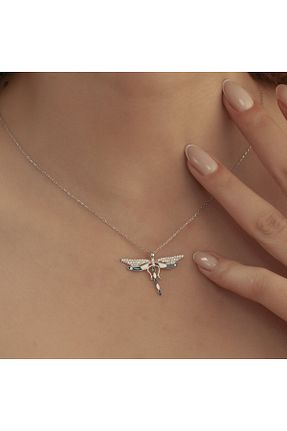 گردنبند نقره رنگی زنانه 925 عیار OneSilverGold - کد 942967846