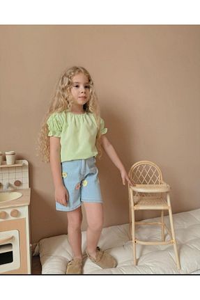 ست بالاتنه و پائین تنه سبز بچه گانه جین Patriko - کد 943624548
