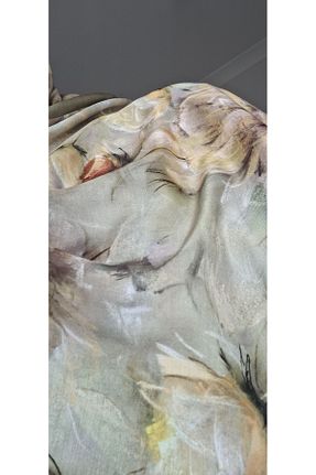 شال سبز زنانه پنبه ای Lavena scarfs - کد 943024549