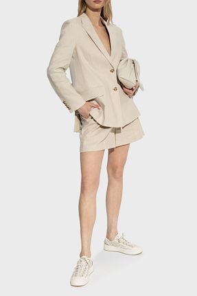 کفش اسنیکر نباتی زنانه بند دار Michael Kors - کد 943151270