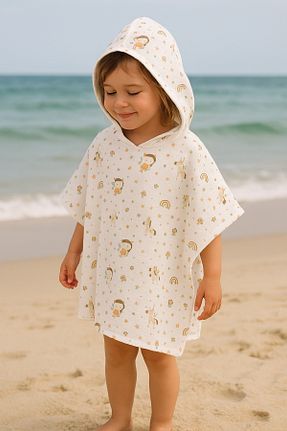 حوله ساحلی قهوه ای بچه گانه چاپی minial - کد 944527150