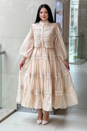 لباس حجاب رنگی زنانه رگولار Mahal - کد 943321869