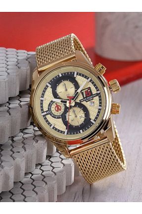 ساعت مچی طلائی مردانه 41-45 میلی متر T5 - کد 943387175