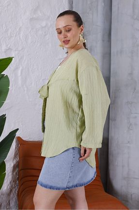 کیمونو و کافتان سبز زنانه مخلوط پلی استر BLUSS - کد 943400000