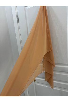 شال نارنجی زنانه شیفون Muensu - کد 943485827