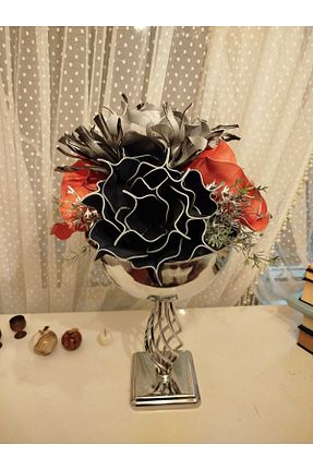 گل خشک و مصنوعی مشکی Hatem dekor flower - کد 943491237