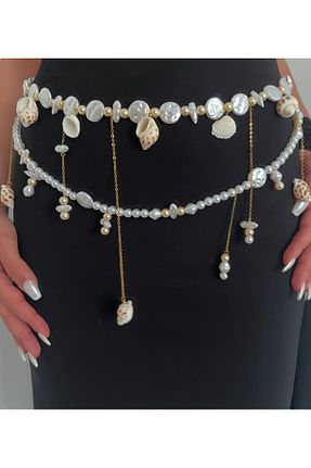 گردنبند جواهر زنانه مروارید HND collection - کد 944346494