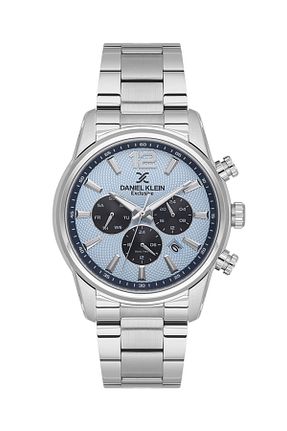 ساعت مچی طوسی مردانه 43 میلی متر Daniel Klein - کد 930475222