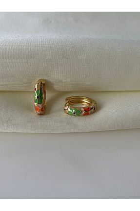 گوشواره جواهر بژ فلزی Nilsu Jewellery Accessory - کد 943524052