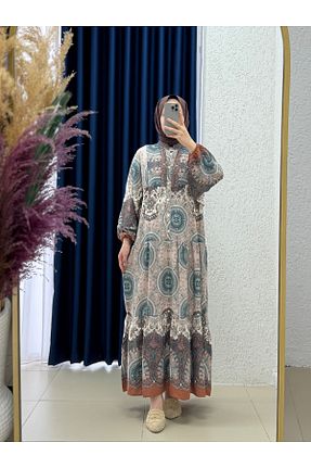 لباس حجاب رنگی زنانه رگولار Mihra - کد 943545997