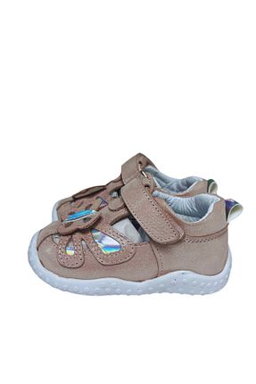 کفش کژوال صورتی بچه گانه چرم خالص şenler bebe world kids - کد 943562124