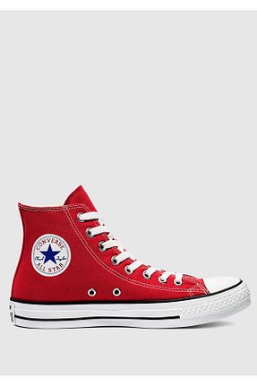 کفش اسنیکر قرمز زنانه بند دار Converse - کد 1033538