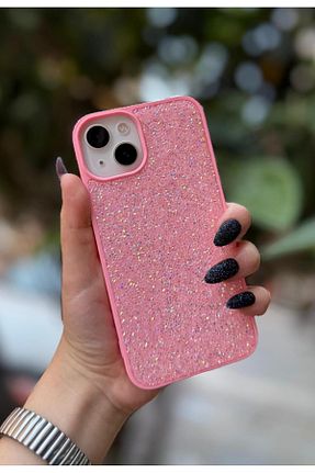 کاور و قاب صورتی iPhone 13 Caseji - کد 943745444