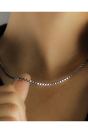 گردنبند نقره طوسی زنانه 925 عیار Wind Silver - کد 943940297