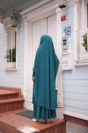 کلاه و ابایا رنگی زنانه پنبه پلی استر KADEEM - کد 944001453