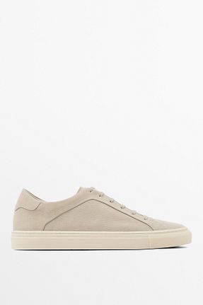 کفش اسنیکر مردانه بند دار Massimo Dutti - کد 944004303