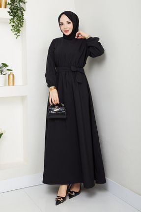 لباس حجاب مشکی زنانه اورسایز ENDERON - کد 944021260
